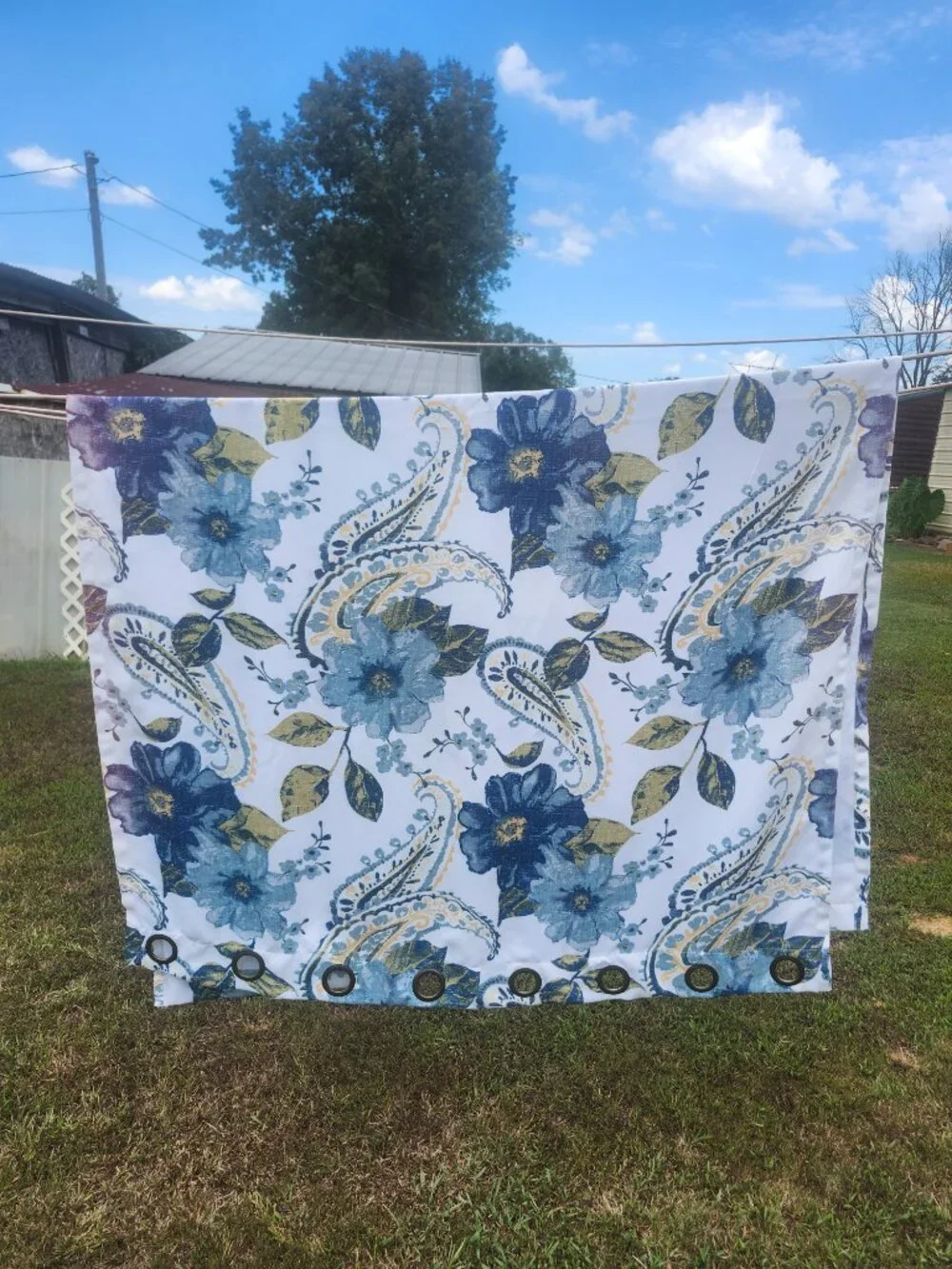 Half Moon lined curtains 52 x 84